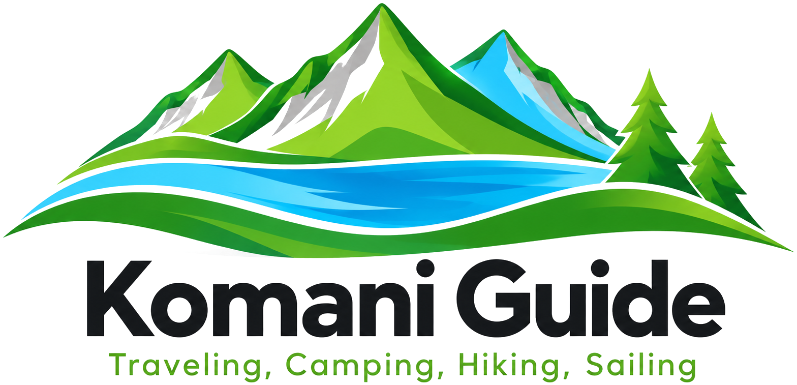 Komani Guide — Traveling, Camping, Hiking, Sailing